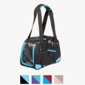 Bergan Voyager Airline-Approved Dog & Cat Carrier Bag, Small, Small, Black